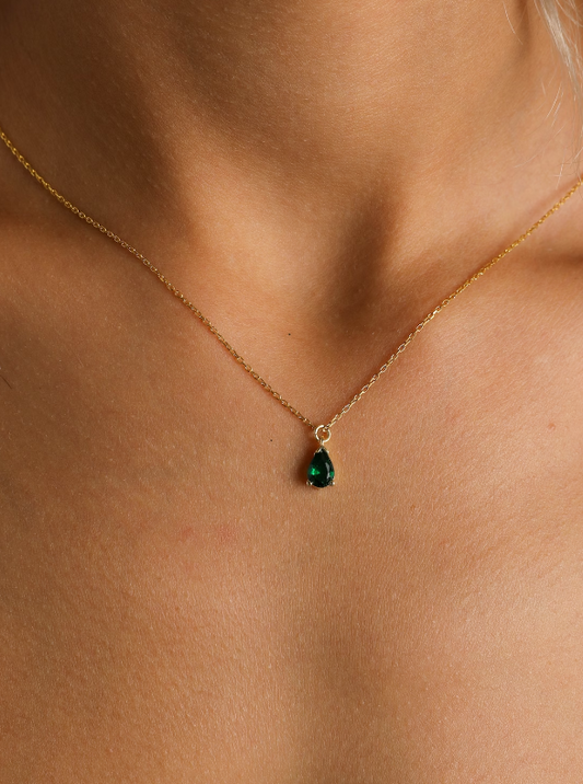 Necklace green